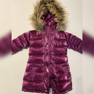 Girls Long Down Coat